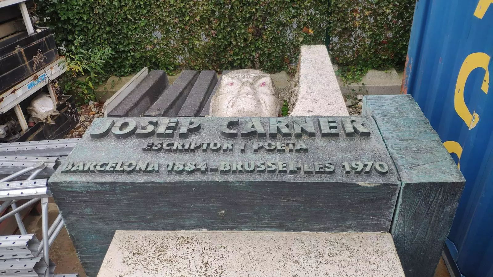 El monument a Carner de Brussel·les busca nou emplaçament