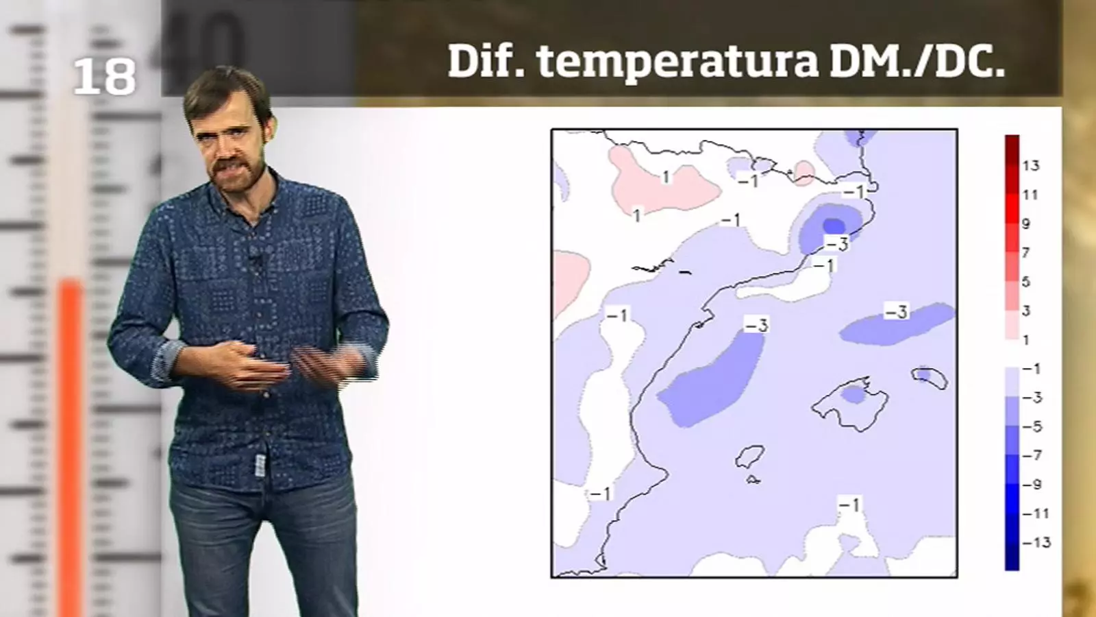La méteo en 1 minut: xàfecs també a la costa i temperatures a la baixa