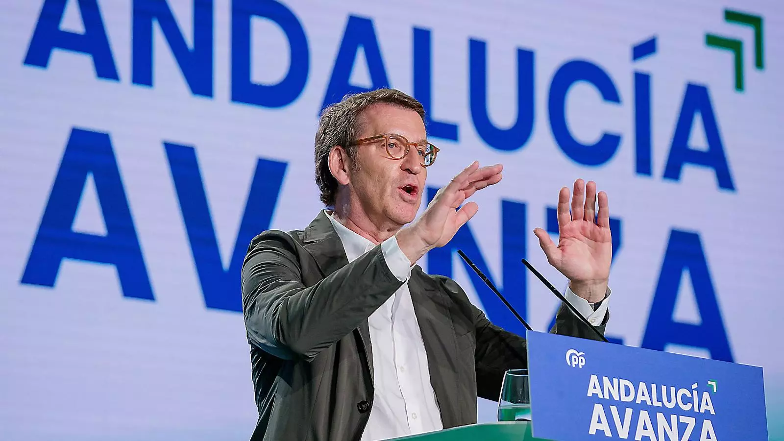 Alberto Núñez Feijóo a Andalusia, en una imatge recent.