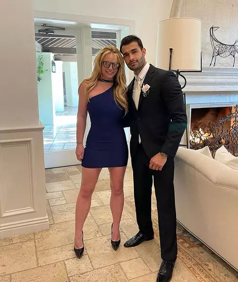 Britney Spears amb el seu xicot, el model iranià Sam Asghari
