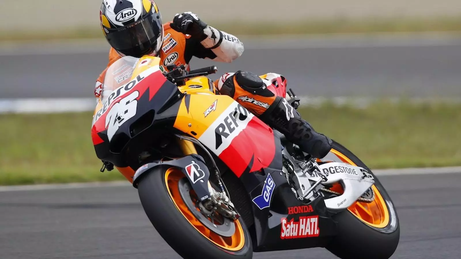 Pedrosa, celebrant el seu triomf a Motegi.
