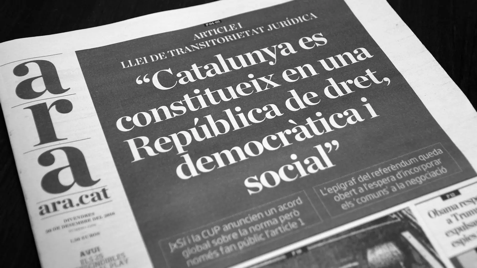L'anàlisi d'Antoni Bassas: 'La república, a una papereta de distància'