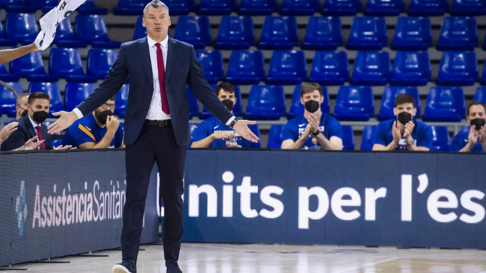Sarunas Jasikevicius, entrenador del Barça