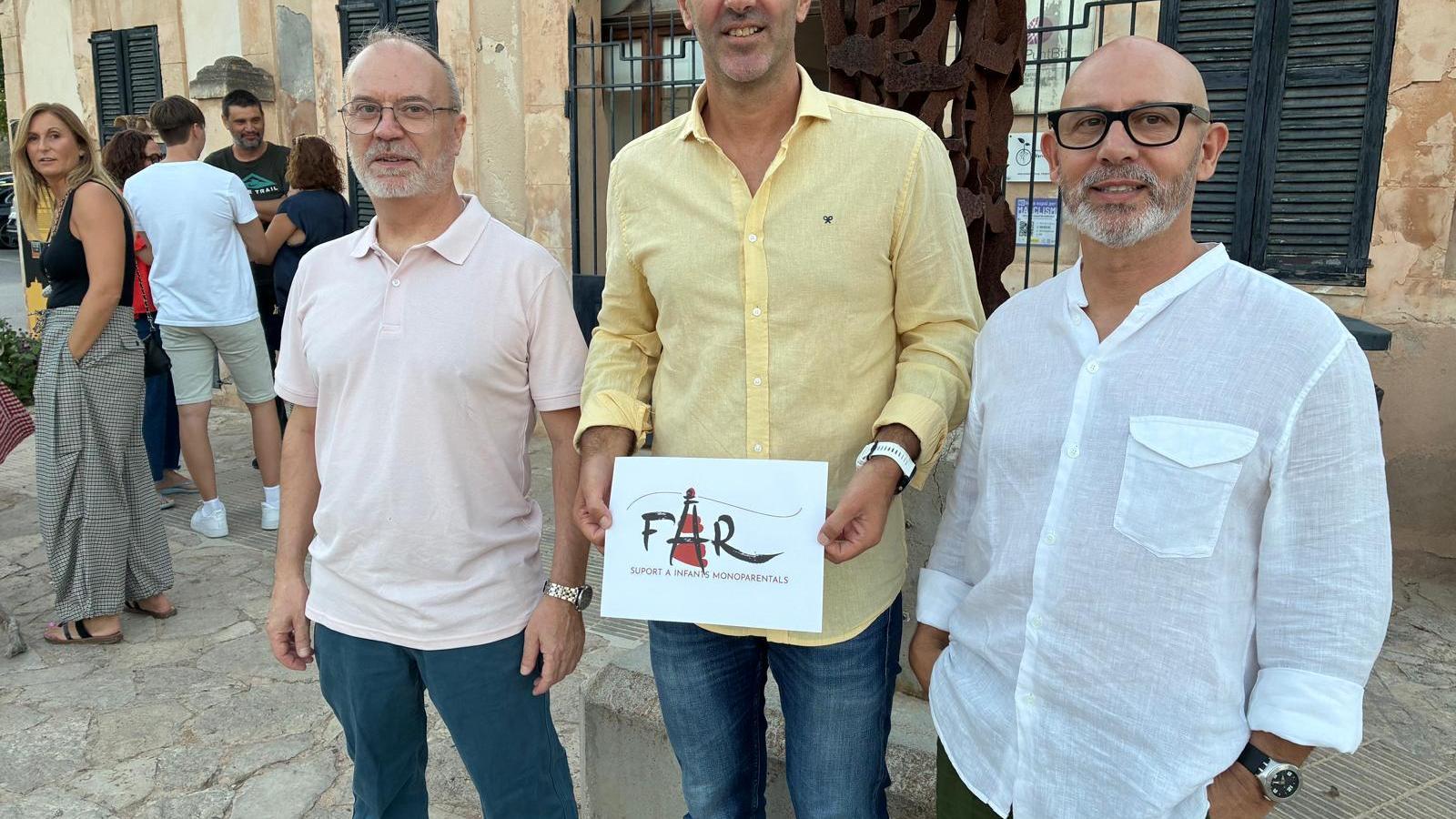 Joan Servera, Llorenç Mestre i Miquel Morlà, impulsors de la iniciativa FAR.