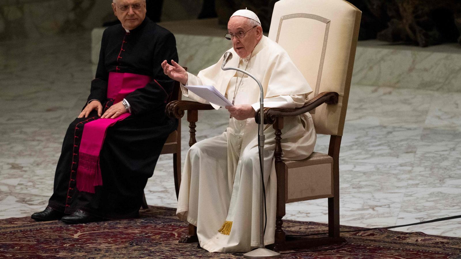 El papa Francesc, este miércoles al Vaticano