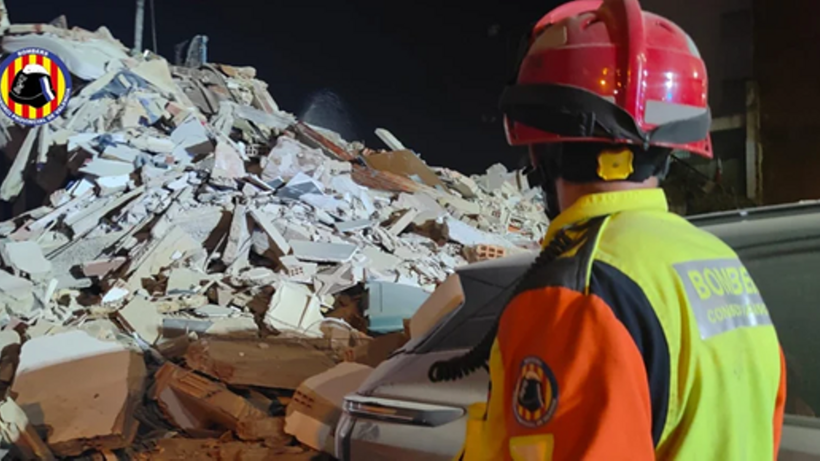 The collapsed building in Benetússer
