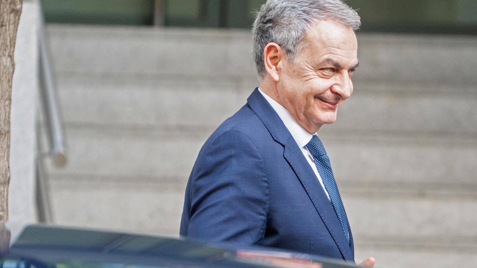 Zapatero, en la Audiencia Nacional en una imagen reciente.