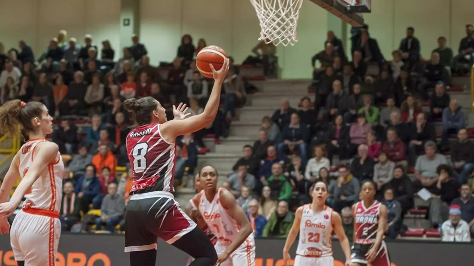 Araujo, jugadora de l'Spar Citylift Girona