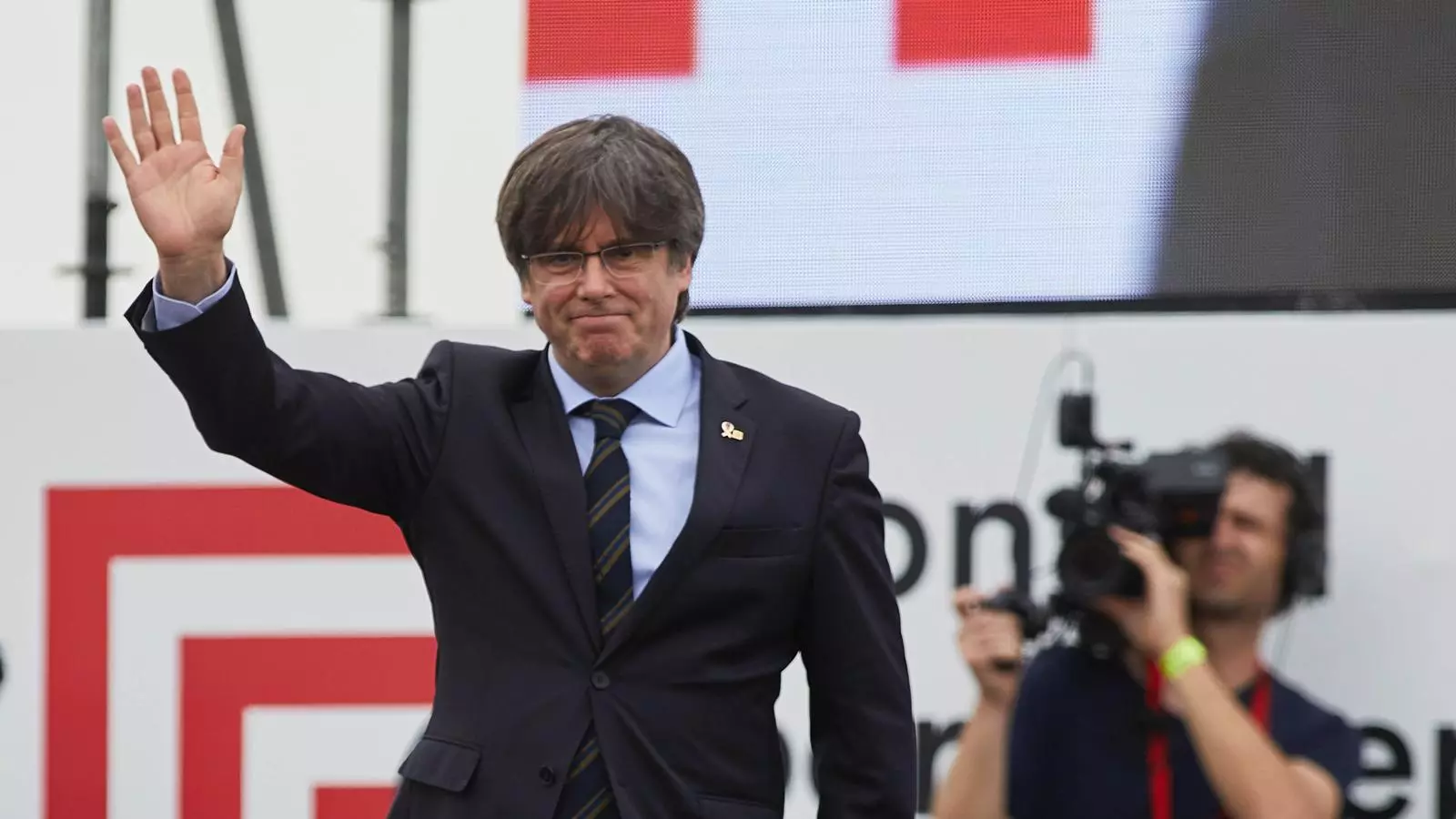 Carles Puigdemont a Perpinyà el passat 29 de febrer.