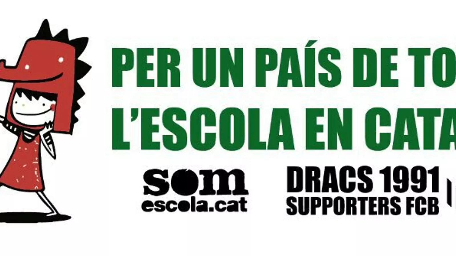 Pancarta dels Dracs 1991 / @ARAAlexGozalbo