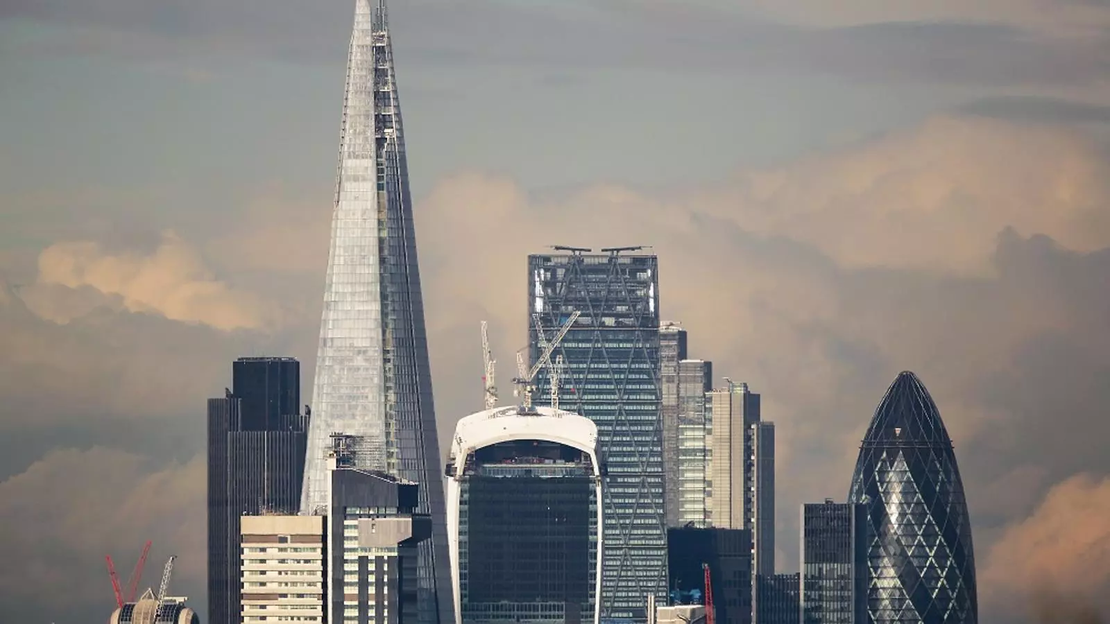 El districte financer de Londres en una imatge d'arxiu.
