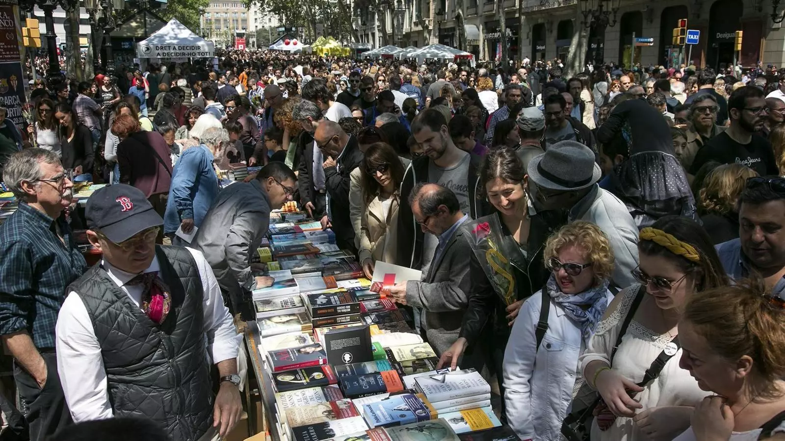 Durant l’últim Sant Jordi
S’han venut 1,6 milions de llibres a tot Catalunya.