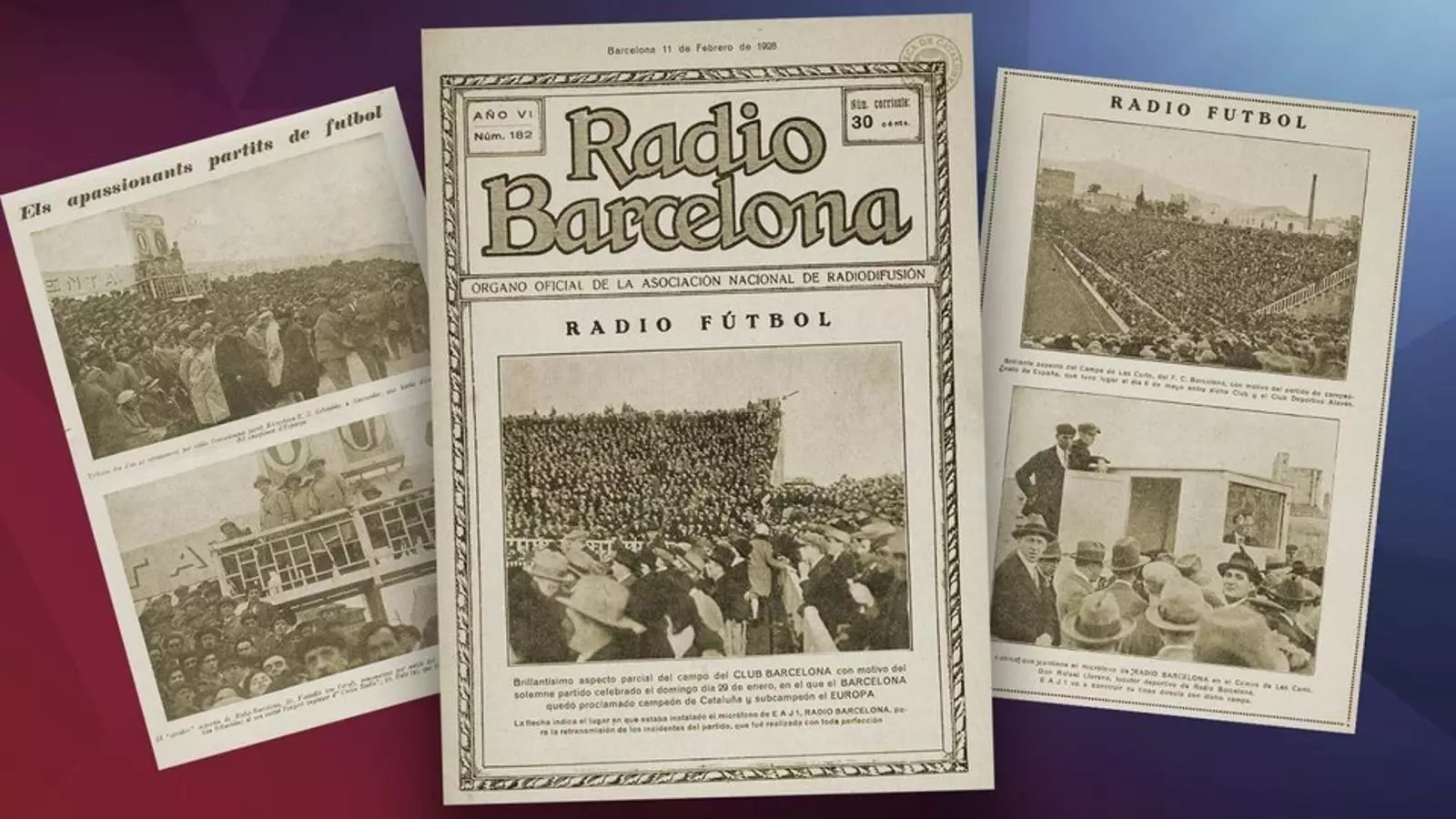 Futbol en català a la ràdio, 90 anys?