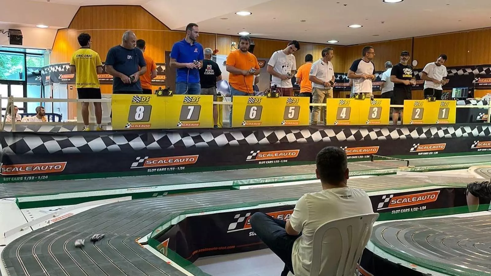 Un moment de la competició d'slot celebrada aquest cap de setmana a Encamp.