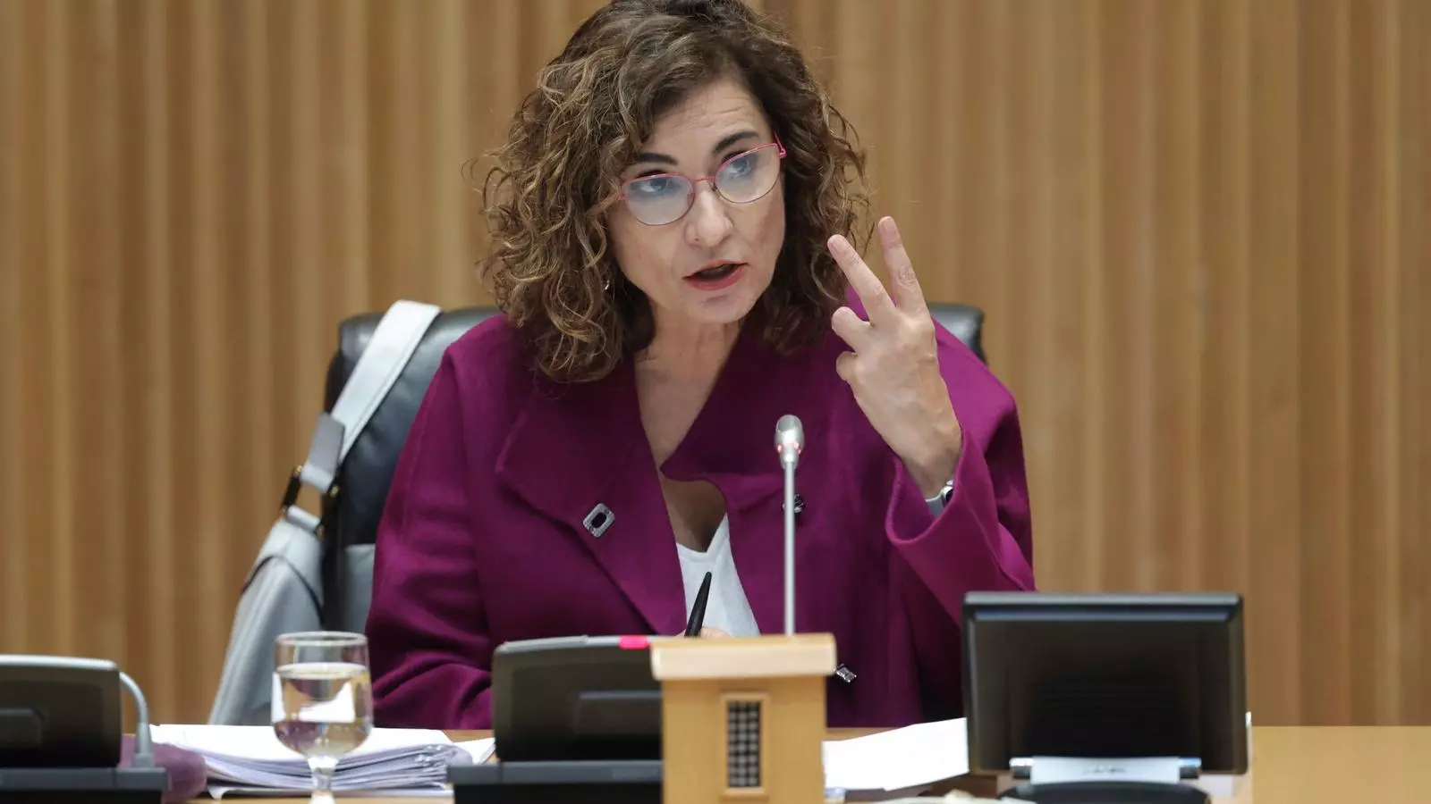 La ministra d'Hisenda i Funció Pública, María Jesús Montero.