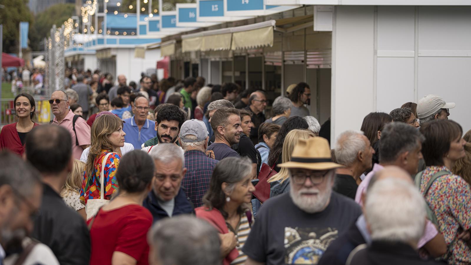An image from the 2024 edition of Catalan Book Week.