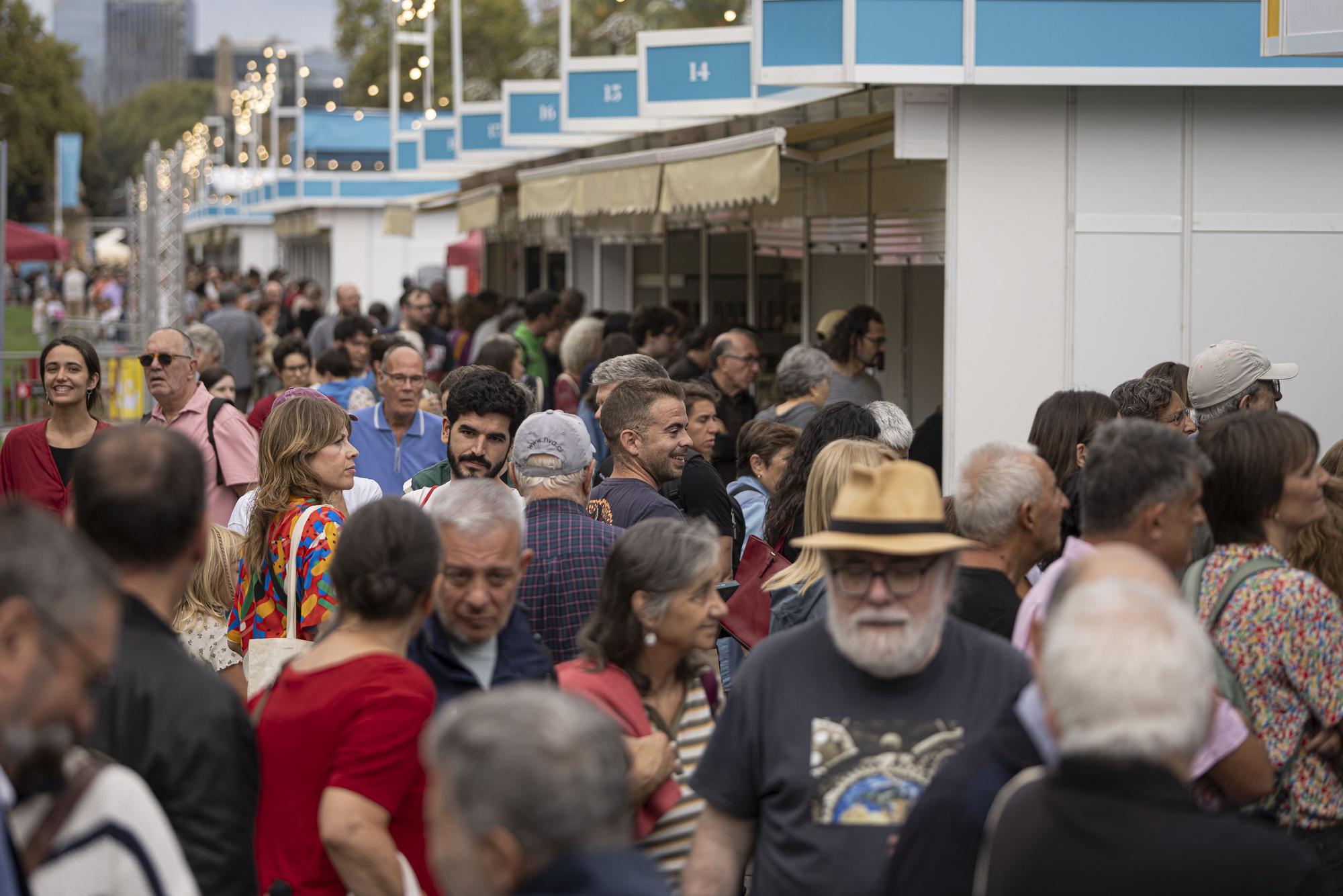 Una imatge de l'edició 2024 de la Setmana del Llibre en Català.
