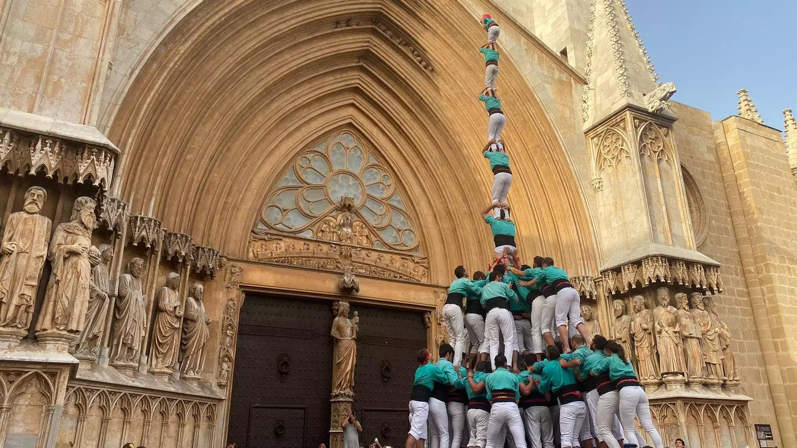 Pd8fm dels Castellers de Vilafranca, Pla de la Seu 2022