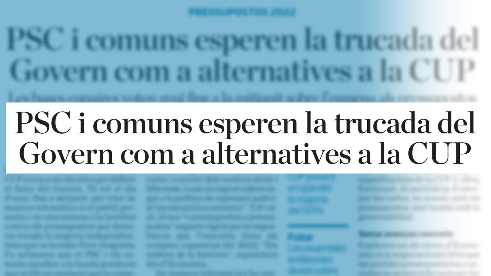 El análisis de Antoni Bassas: 'A 24 horas del fin del Proceso?'