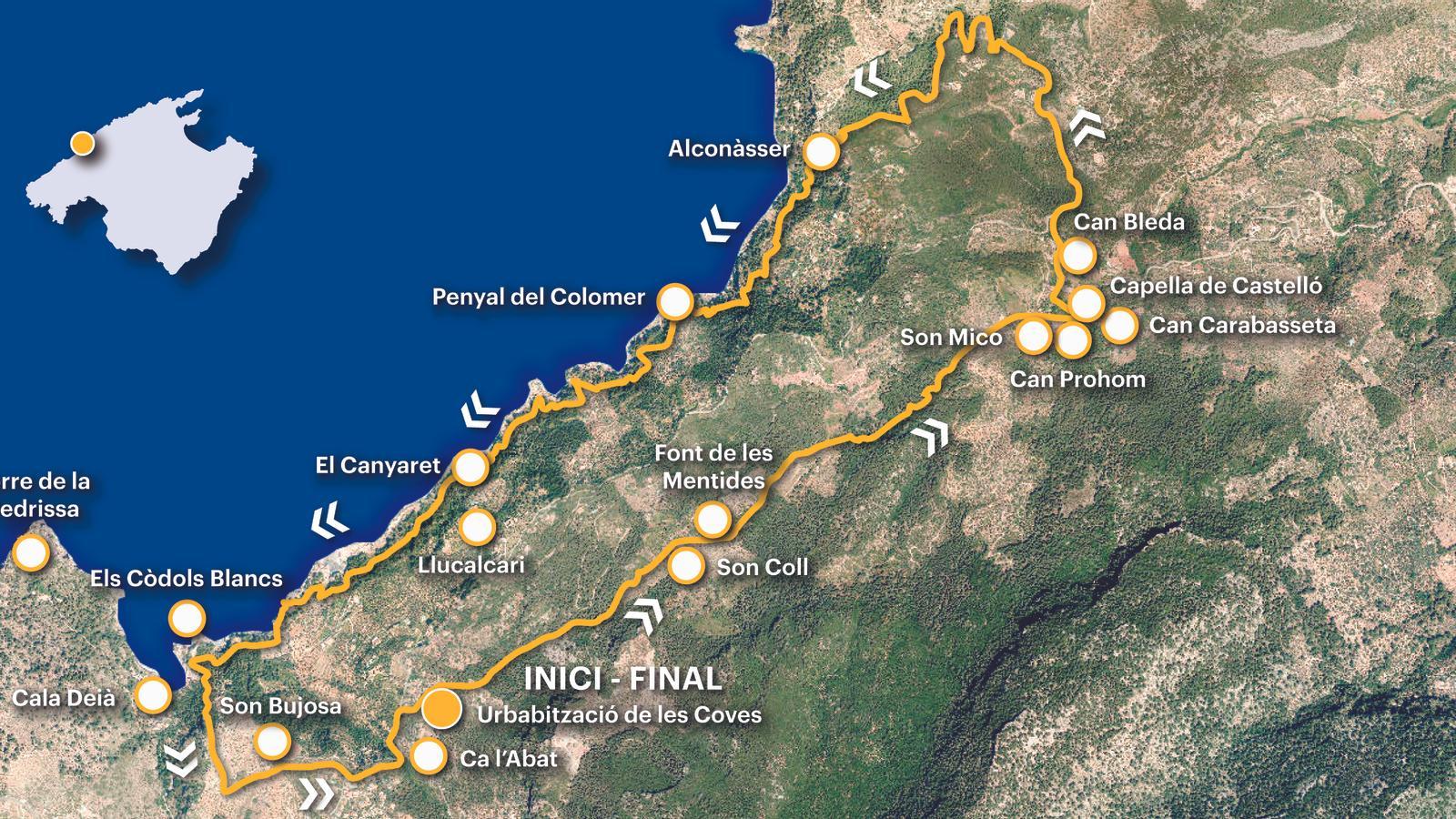 La ruta de la semana
