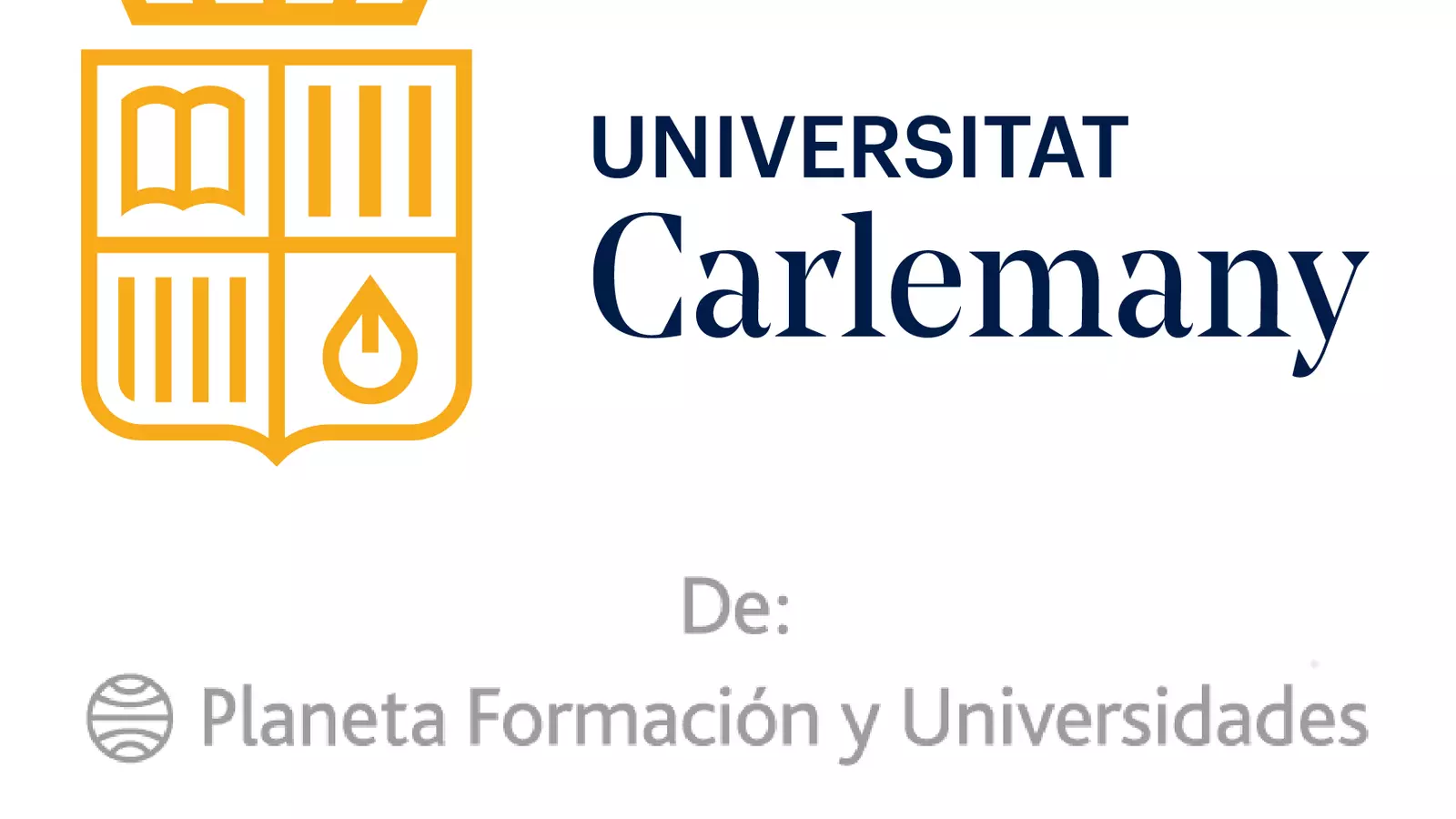 Logotip de la Universitat Carlemany.